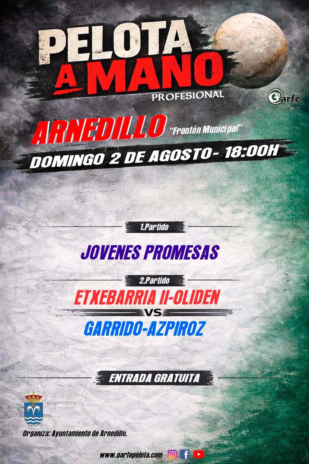 PARTIDO PELOTA A MANO 2026