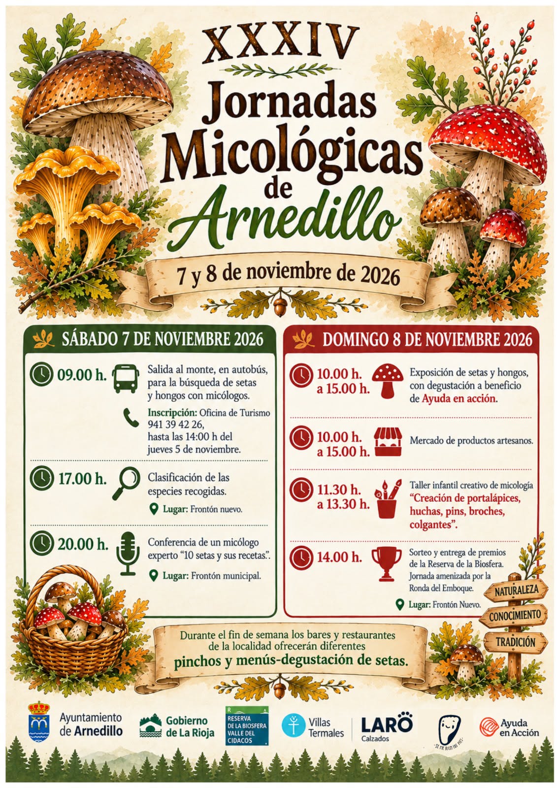 XXXIV JORNADAS MICOLOGICAS 2026